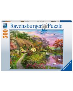 RAVENSBURGER 500PC PUZZLE COUNTRY HOUSE-RVG-15041