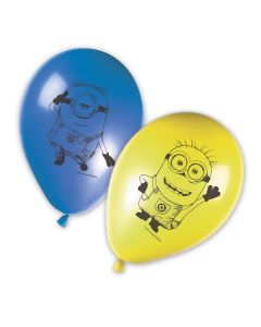 11 INCH LATEX RND MINIONS RISE OF GRU 8CT-PRO-87185