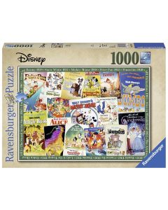 RAVENSBURGER 1000PC PUZ DISNEY VTG MOVIE POSTER-RVG-19874