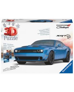 RAVENSBURGER 108PC 3D PUZ VEHCILE DODGE CHALLENGER-RVG-11283