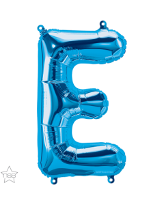 16 IN FOIL BLUE LETTER E AIR FILLED 1CTP-QUA-59390