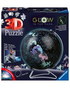 RAVENSBURGER 180PC 3D PUZZLE GID DARK STARGLOBE-RVG-11544