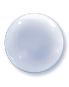 20 INCH DECO BUBBLE ROUND CLEAR 1CTP-QUA-68824