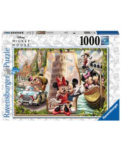 RAVENSBURGER 1000PC PUZ MICKEY & MINNIE VACATION-RVG-16505