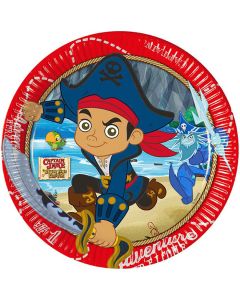 CAPTAIN JAKE PAPER PLATES LARGE 23CM 8CT-PRO-86235