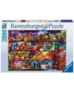 RAVENSBURGER 2000PC PUZZLES WORLD OF BOOKS-RVG-16685