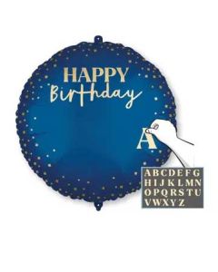 18 INCH FOIL RND PERSONAL BIRTHDAY BLUE 1CTP-PRO-96353