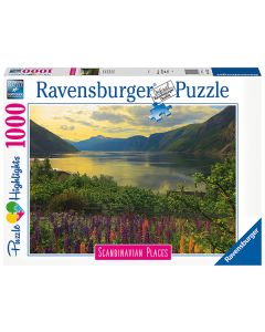 RAVENSBURGER 1000PC PUZ SCAND FJORD IN NORWAY-RVG-16743