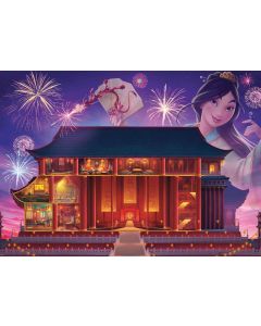 RAVENSBURGER 1000PC PUZZLE DISNEY CASTLE MULAN-RVG-17332