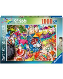 RAVENSBURGER 1000PC PUZZLE ORIGAMI MEDITATIONS-RVG-16775