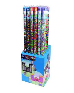 PLUS PLUS WITH NEON PASTEL BASIC MIX 1M TUBE-PLS-7223