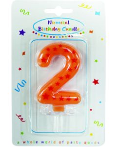 CANDLES BIRTHDAY NUMBER 2 1CTP-PRO-89165