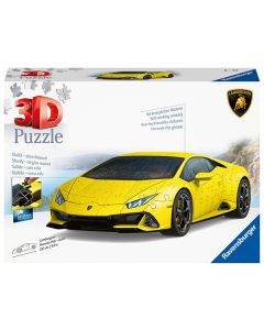 RAVENSBURGER 108PC 3D PUZ LAMBORGHURACAN EVO GIALL-RVG-11562