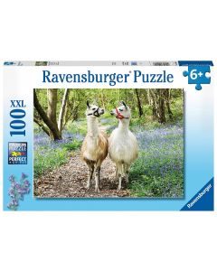 RAVENSBURGER 100PC XXL PUZZLE LLAMA LOVE-RVG-12941