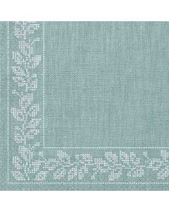 NAPKINS 3 PLY 33Χ33CM TURQUOISE FABRIC FLOWER 20CT-PRO-92926