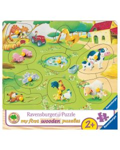 RAVENSBURGER MY 1ST PUZZLE 9PC ANIMAL FARM-RVG-3683