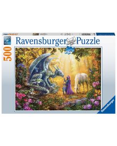 RAVENSBURGER 500PC PUZZLE DRAGON FANTASY-RVG-16580