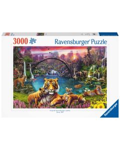 RAVENSBURGER 3000PC PUZZLE TIGERS PARADISE-RVG-16719