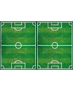 FOOTBALL PARTY PLASTIC TABLECOVER 120X180CM 1CT-PRO-86871