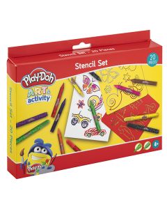 PLAYDOH 20 PC STENCIL SET-CCG-160015