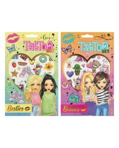 BESTIES TATTOO SHEETS 2 ASST-CCG-140012