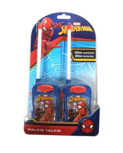 SPIDERMAN WALKIE TALKIE CLAM SHELL-KIE-84700