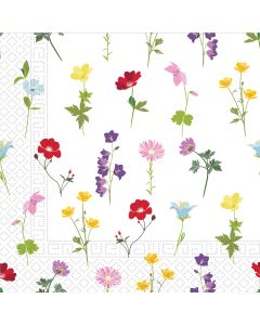 NAPKINS 3 PLY 33X33 FLOWERS FIELD 20CT-PRO-90981