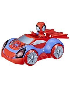 SPIDEY AND FRIENDS-GLOW TECH VEHICLE WEB CRAWLER-HAS-F4530