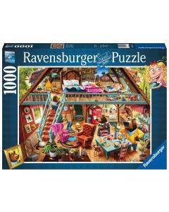 RAVENSBURGER 1000PC GOLDILOCKS GETS CAUGHT-RVG-17311