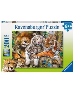 RAVENSBURGER 200PC XXL PUZZLE BIG CAT NAP-RVG-12721