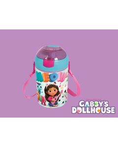 GABBYS DOLLHOUSE POP UP CANTEEN WITH STRAP 450ML-STO-84527