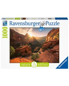 RAVENSBURGER 1000PC PUZZLE ZION CANYON USA-RVG-16754