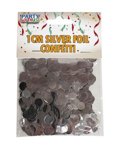 1CM SILVER FOIL CONFETTI 15G-BOR-82668