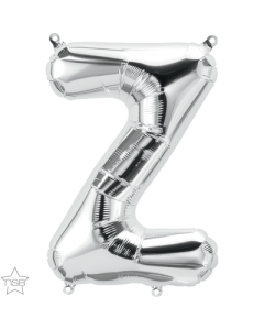 34 INCH FOIL SILVER LETTER Z 1CTP-QUA-59840