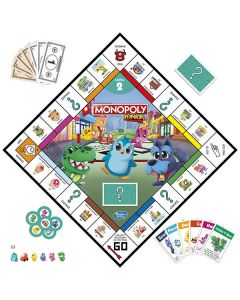 MONOPOLY-JUNIOR 2 GAMES IN 1-HAS-F8562