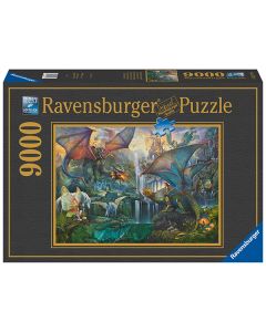 RAVENSBURGER 9000PC PUZZLE MAGIC FOREST DRAGONS-RVG-16721