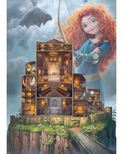 RAVENSBURGER 1000PC PUZZLE DISNEY CASTLE MERIDA-RVG-17335