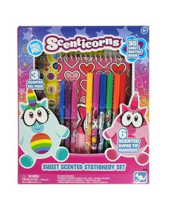 SCENTICORNS STATIONERY & ACTIVITY SET-KAN-3538