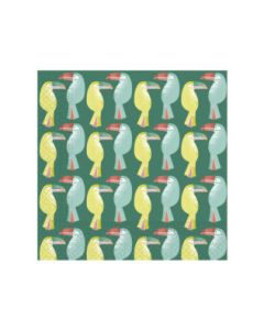 TOUCAN TWO-PLY PAPER NAPKINS 33X33CM 20CT-PRO-90563