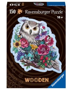 RAVENSBURGER 150PC WOODEN PUZZLE MYSTERIOUS OWL-RVG-17511