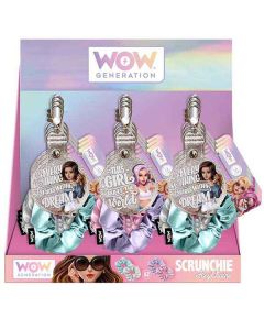 WOW GENERATION 2IN1 SCRUNCHIE & KEYCHAIN IN CDU-KIE-WOW00093