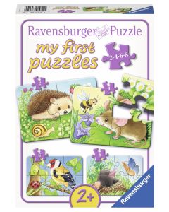 RAVENSBURGER MY 1ST PUZZLE 2-4-6-8PC SWEET GARDEN-RVG-6952