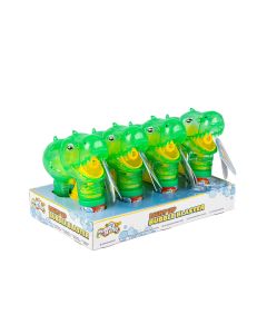 BUBBLETASTIC DINO BUBBLE GUN LIGHT UP-RMS-R05-1743