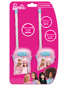 BARBIE WALKIE TALKIE CLAM SHELL-KIE-84697