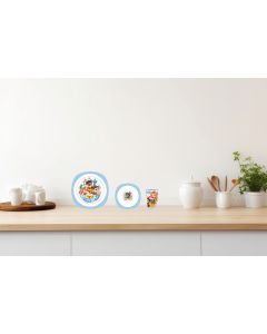 PAW PATROL POWER PUPS SHAPED PLATE-KIE-84686