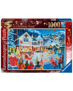 RAVENSBURGER 1000PC THE CHRISTMAS HOUSE-RVG-16849