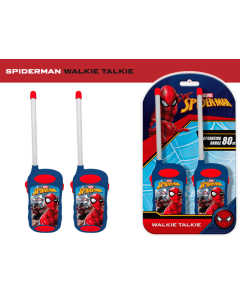 SPIDERMAN WALKIE TALKIE CLAM SHELL-KIE-84700