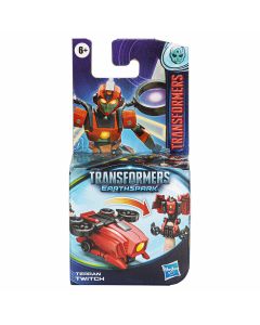 TRANSFORMERS -6CM EARTHSPARK TACTICON TWITCH-HAS-F8659