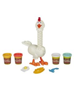 PLAY DOH-CLUCK A DEE FEATHER FUN CHICKEN-HAS-E6647