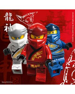 LEGO NINJAGO 2PLY PAPER NPKNS 33X33CM 20CT-PRO-92241